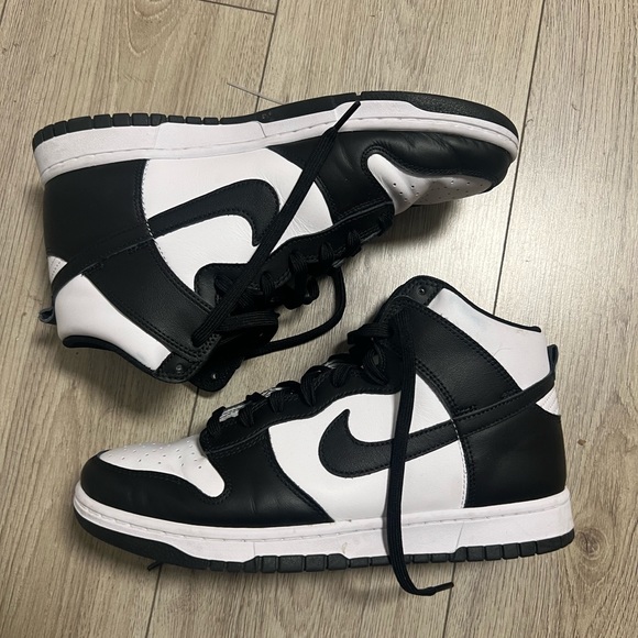 Nike Dunk High Black White Men's Size 10 - Picture 1 of 12